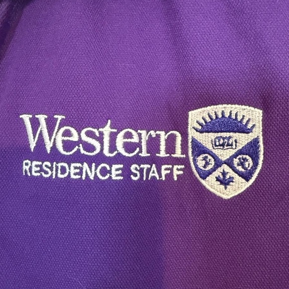Western Residence Staff Purple Polo Shirt by Extreme – Size M - Picture 6 of 6